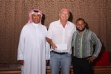 Rashid Al Qutami, Paul McLean, Serwin Rampersad